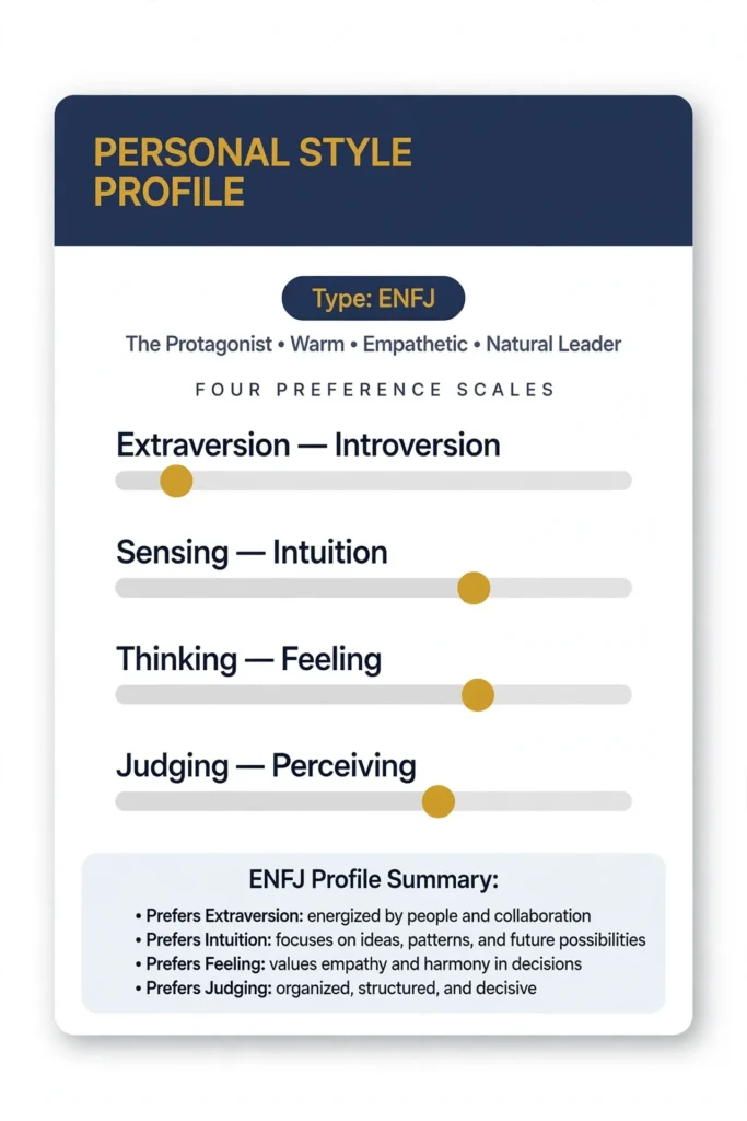 oxford card mbti