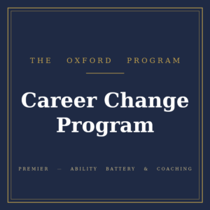 Oxford Career Change Program - Premier